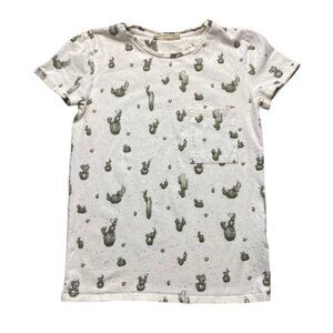 Soft Gallery Boys Cactus Print Pocket Tee Size 8 Years